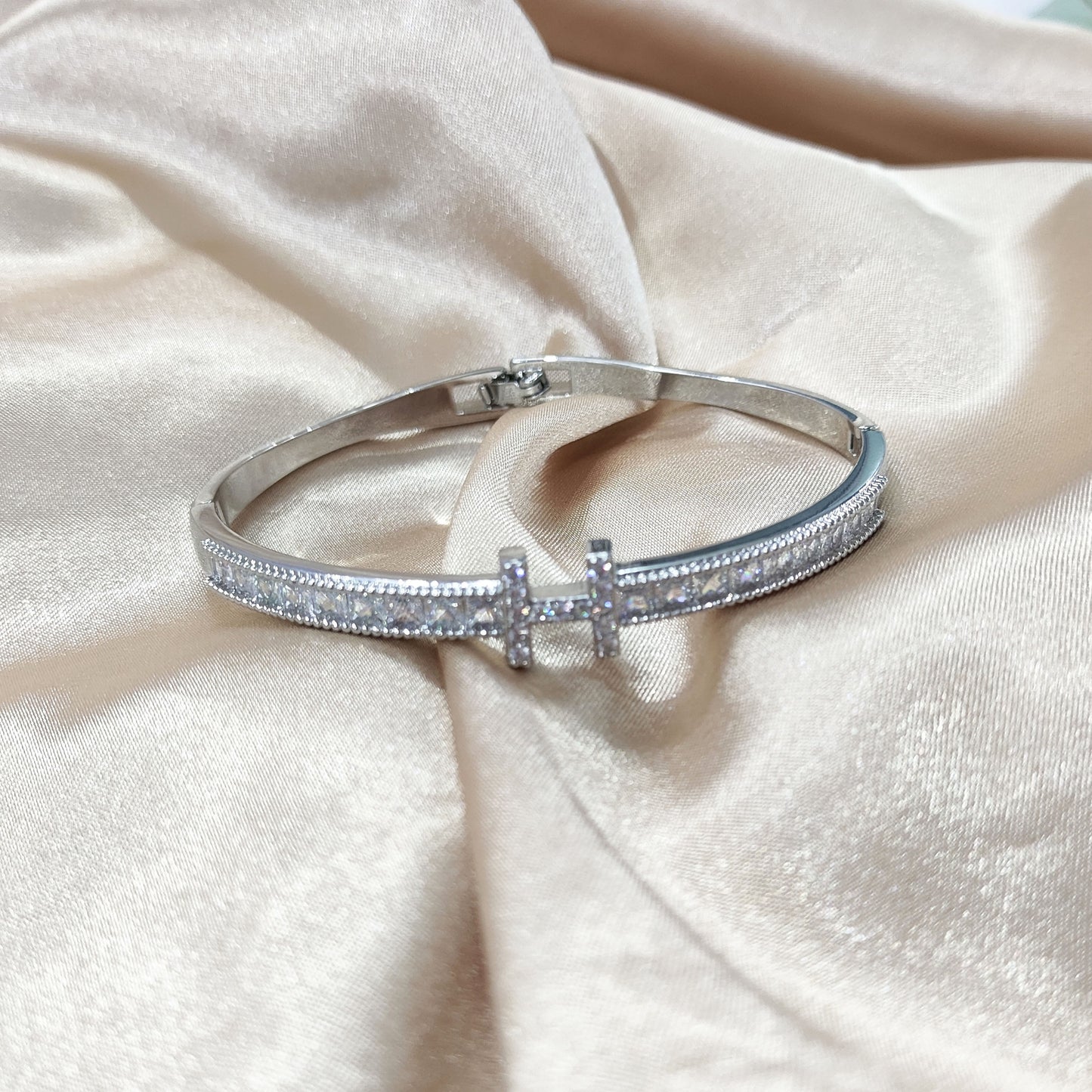 Kajia version of opal snake bone bracelet niche design adjustable opening bracelet slightly inlaid with zircon snake bracelet